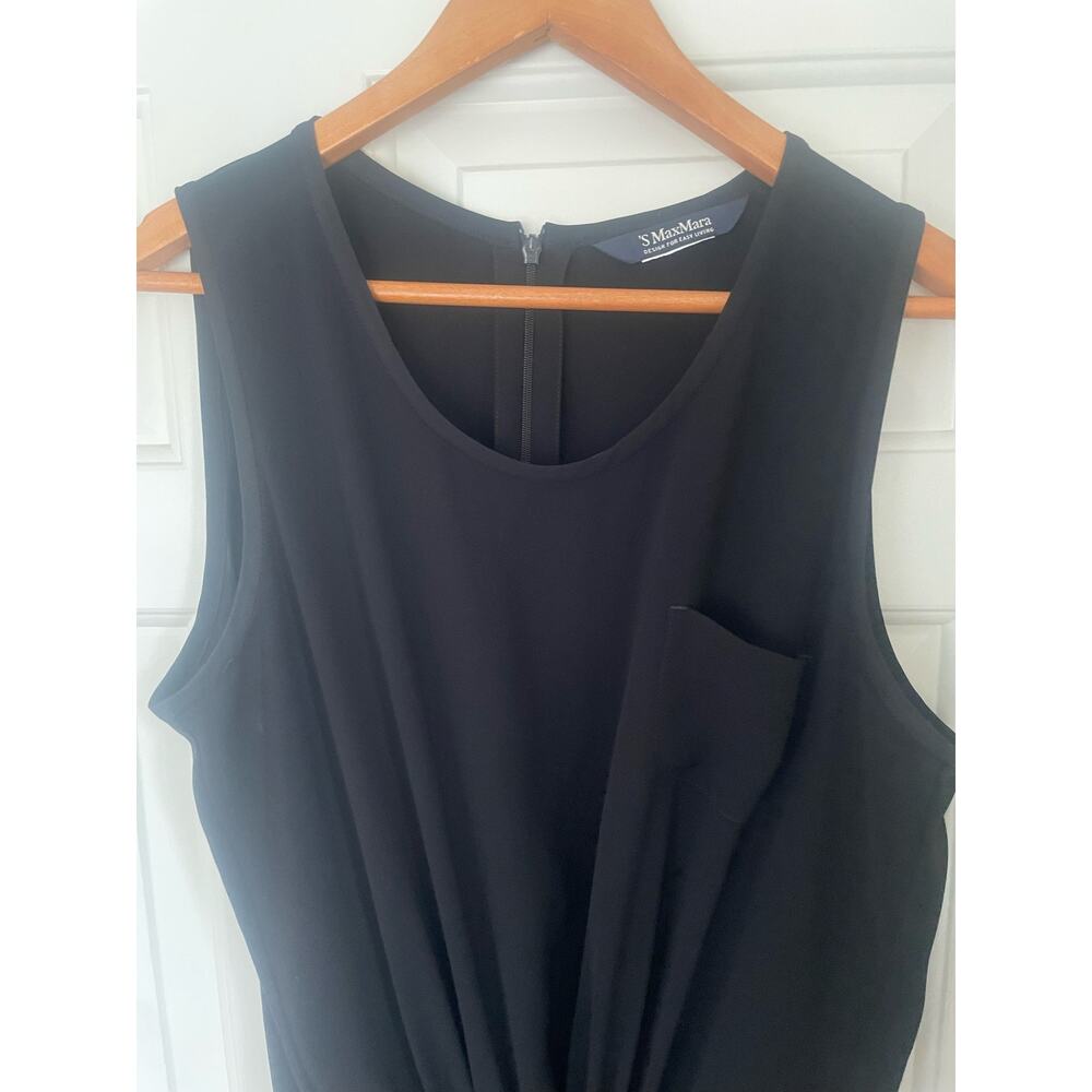 MAX MARA Crepe Drawstring Jumpsuit - Picture 3 of 9